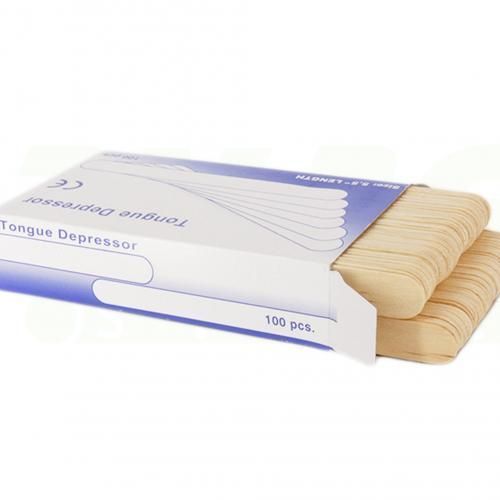 PIPER 100 Pcs Wooden Tongue Depressors Tongue depressor for doctor Waxing  Stick Wooden Hair Removal Stick for Waxing : : Industrial &  Scientific