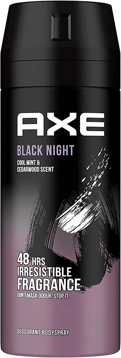 Dwars zitten Een evenement Verwachting AXE SPRAY BLACK NIGHT 150 ML | https://doss-online.com