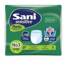 sani diaper Medium 14pcs, medical supplies